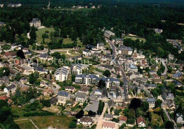 Tesse la Madeleine Vue aérienne Generale