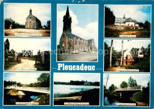 Pleucadeuc Calvaire Chapelle Chateau Eglise Pont F