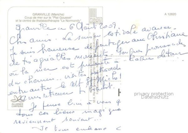Granville Manche Coup de mer sur le Plat Gousset Centre – Bild 2