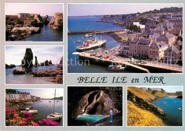 Belle-Ile-en-Mer Le Fortin Pointe des Poulains Qiguilles