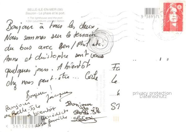 Sauzon Belle Ile en Mer Le phare et le port – Bild 2