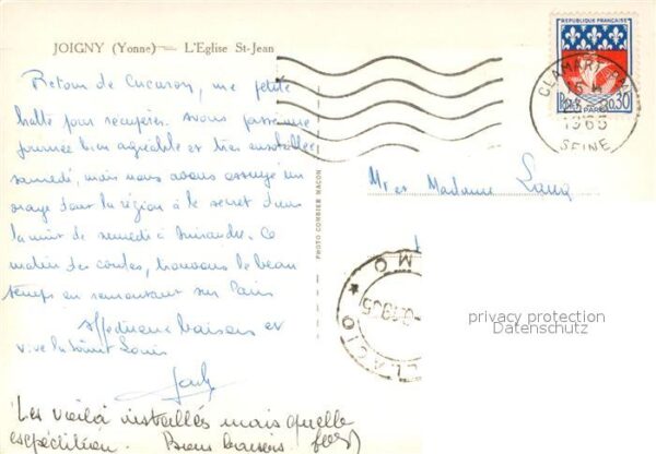 Joigny 89 Yonne Eglise Saint Jean – Bild 2