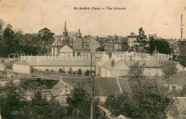 St Andre sur Boege Vue generale