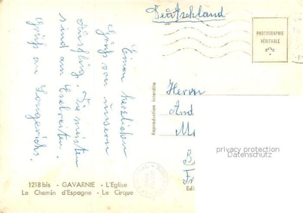 Gavarnie Hautes-Pyrenees L Eglise Le Chamin d Espange Le Cirque – Bild 2