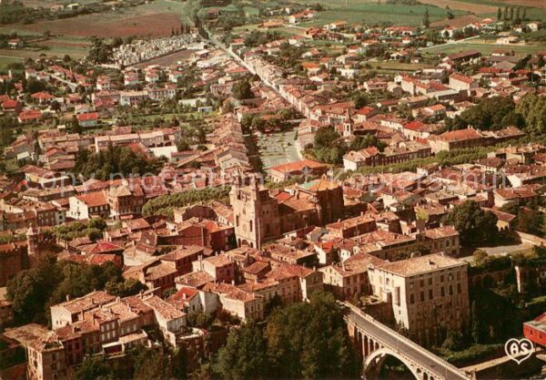 Rabastens Fliegeraufnahme Vue generale
