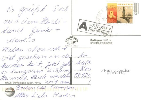 Spluegen GR Berg- und Talansicht – Bild 2