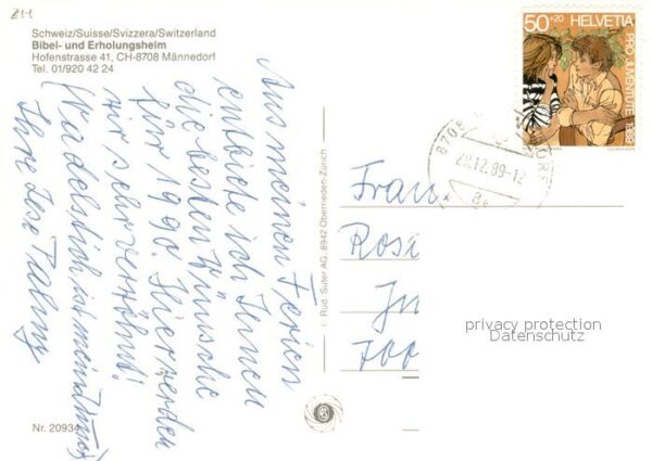 Maennedorf Fliegeraufnahme Bibel- und Erholungshei – Bild 2