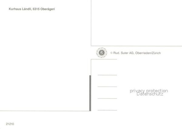 Oberaegeri Ober-Aegeri ZG Fliegeraufnahme Kurhaus Ländli m. See – Bild 2