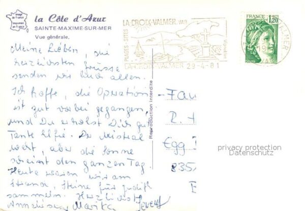 Sainte-Maxime-sur-Mer 83 Fliegeraufnahme Vue generale – Bild 2