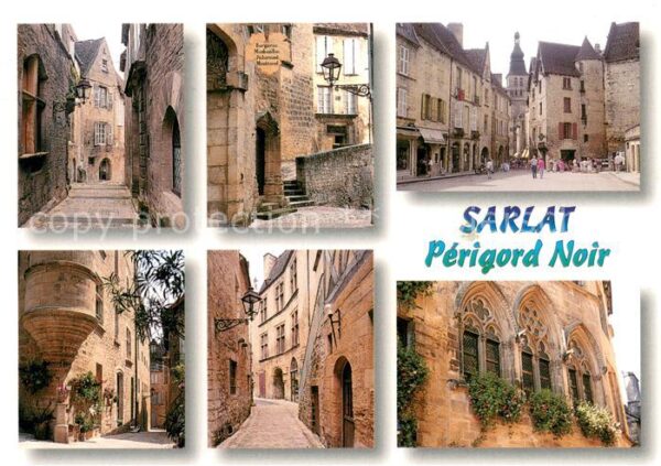 Sarlat-en-Perigord Capitale du Perigord Noir Cite medieval