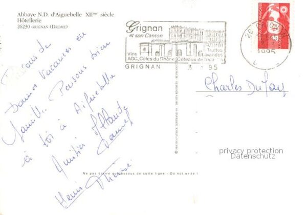 Grignan 26 Abbaye ND d’Aiguebelle Hotellerie – Bild 2
