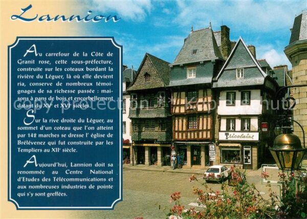 Lannion Vielles maisons de la Place du Centre