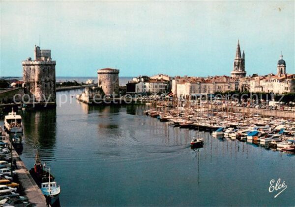La Rochelle 76 Le pittoresque port de peche et de plai