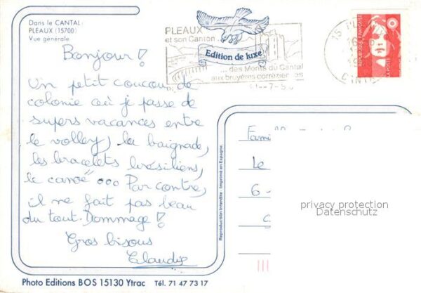 Pleaux Vue generale aerienne – Bild 2