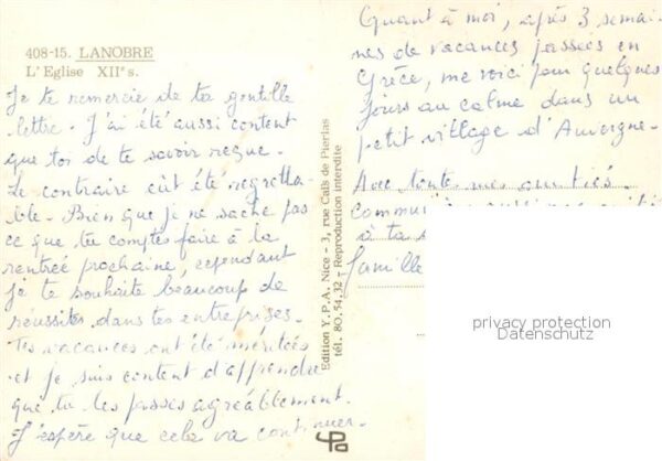 Lanobre Eglise – Bild 2