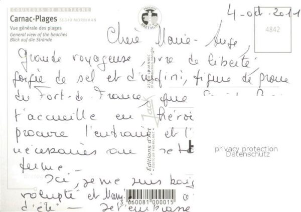 Carnac 56 Vue generale des plages – Bild 2