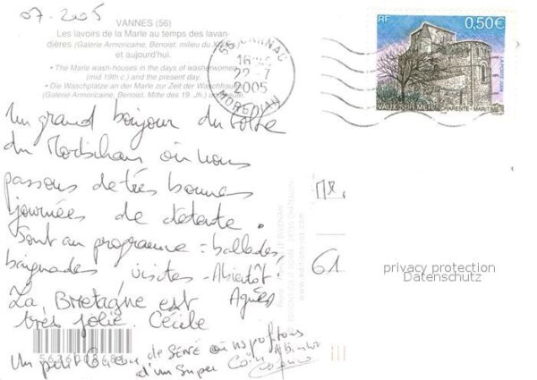 Vannes 56 Les lavoirs de la Marie au temps des la – Bild 2
