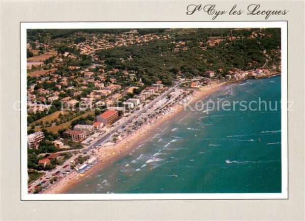 Saint-Cyr-les-Lecques Les plages Vue aerienne