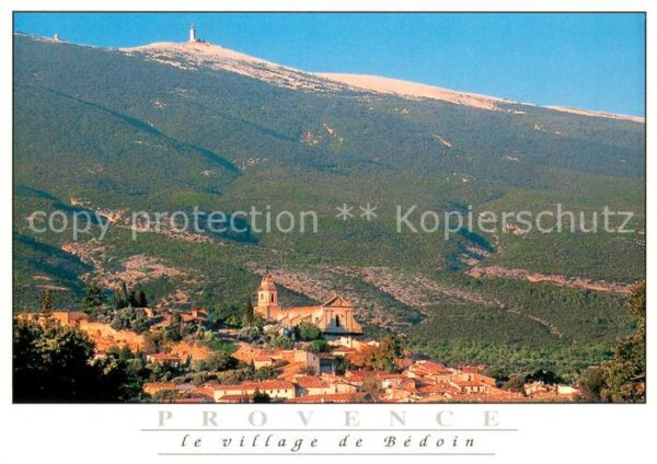 Bedoin Village au pied du Mont Ventoux