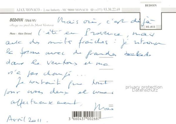 Bedoin Village au pied du Mont Ventoux – Bild 2