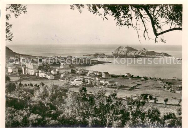 Ile Rousse Ajaccio Corse 2A Panorama Blick aufs Meer