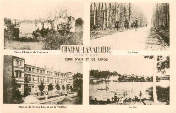 Chateau-la-Valliere Chateau de Vaujours Forêt Maison de Rep