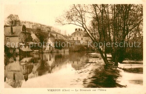 Vierzon 18 Le Déversoir sur l Yvère