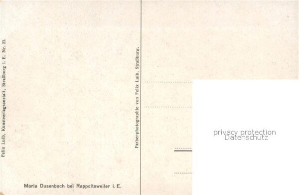 Rappoltsweiler Haut Rhin Elsass Maria Dusenbach Wallfahrtskirche – Bild 2