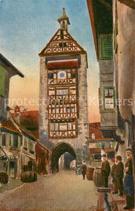 Riquewihr Haut Rhin Dolder Künstlerkarte