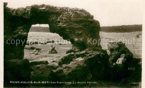 Saint-Palais-sur-Mer Les Pierrières Roche Percée
