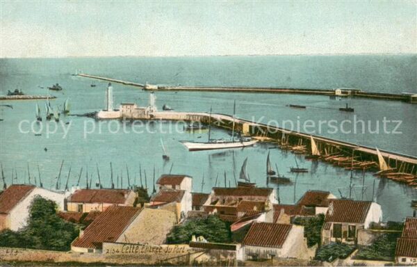 Cette Sete Entrée du port
