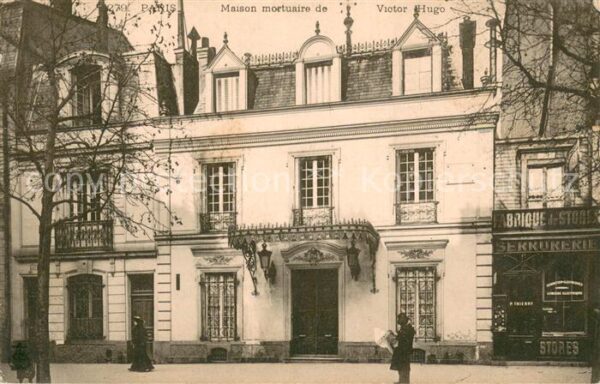 Paris 75 Maison mortuaire de Victor Hugo