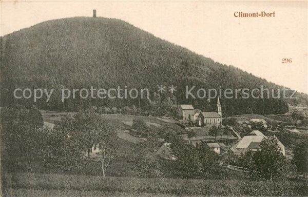 Climont Ortsansicht mit Kirche