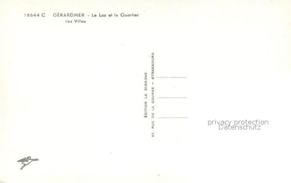 Gerardmer Vosges Le lac et le Quartier des Villes – Bild 2