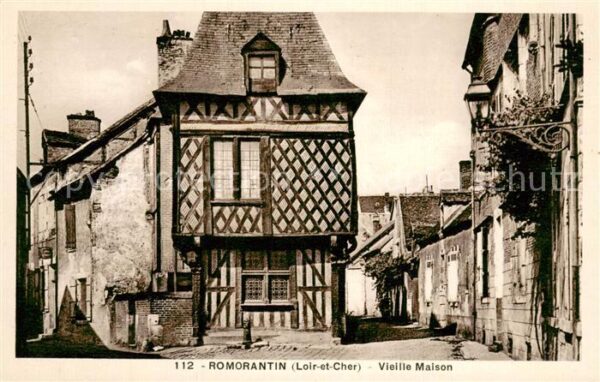 Romorantin-Lanthenay Vieille maison