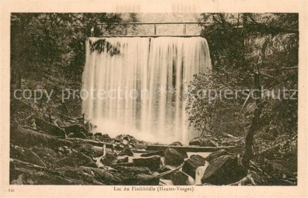 Metzeral Haut Rhin Lac du Fischboedle Cascade