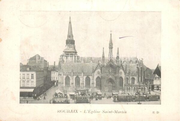 Roubaix 59 Eglise Saint Martin