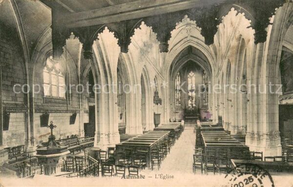 Aumale 76 Intérieur de l Eglise