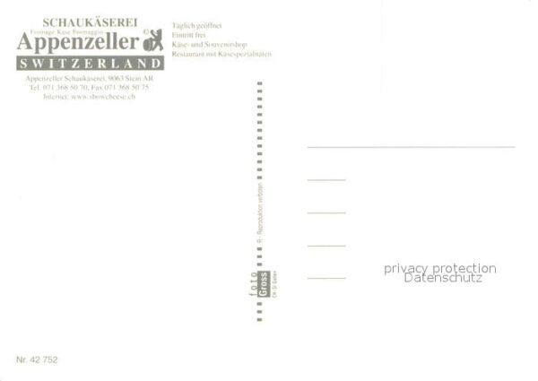 Stein AR Appenzeller Schaukäserei Käseherstellun – Bild 2