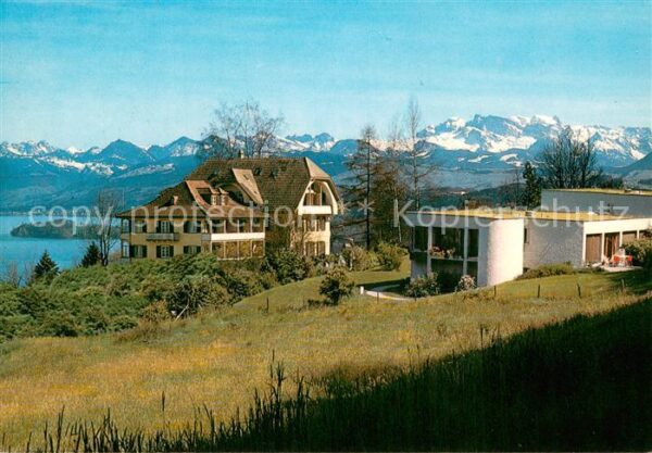 Oberrieden ZH Erholungsheim Bergli Zürichsee Alpen