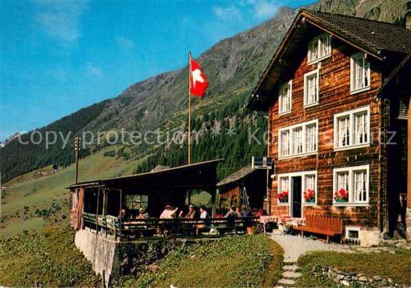 Bristen UR Bergrestaurant Golzernsee Schweizer Fla