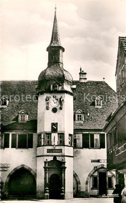 Benfeld  Bas-Rhin Hôtel de Ville Rathaus