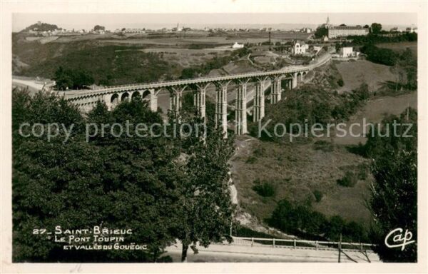 Saint-Brieuc Cotes-d Armor Pont Toupin et Vallee du Gouedic