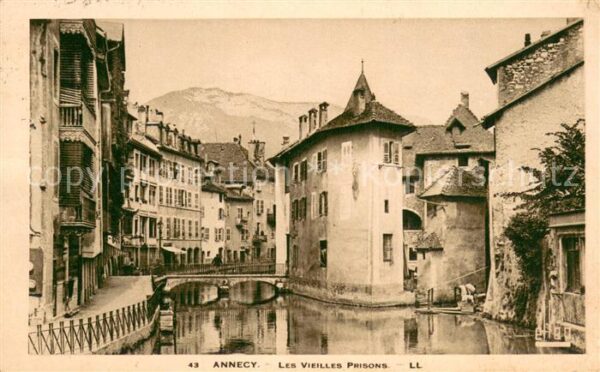 Annecy 74 Haute-Savoie Les vieilles prisons
