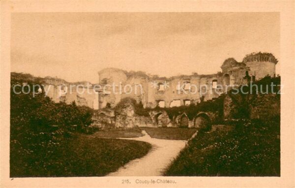 Coucy-le-Chateau-Auffrique Ruines