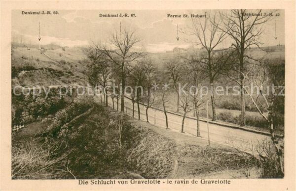 Gravelotte Moselle 57 Schlucht von Gravelotte Denkmal