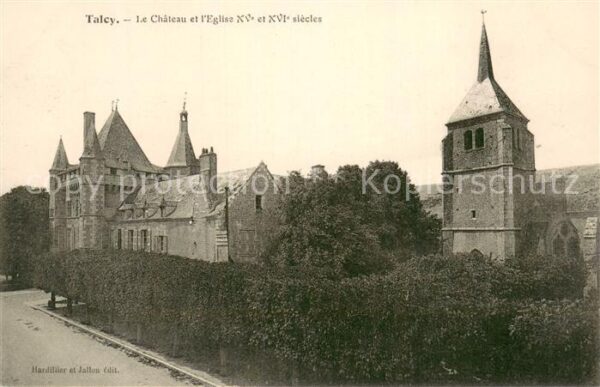Talcy Loir-et-Cher Chateau Eglise XVe et XVIe siècles