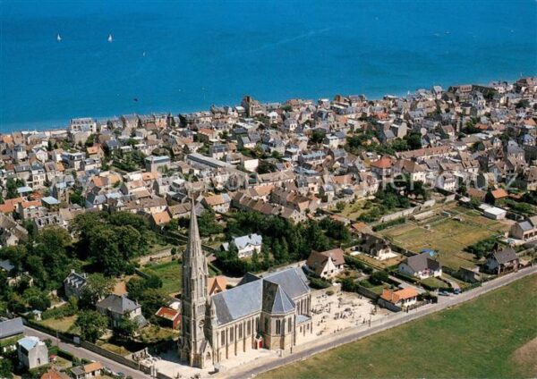 Saint-Aubin-sur-Mer Calvados Vue aérienne