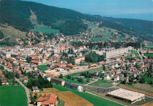 Sainte Croix VD Vue aérienne