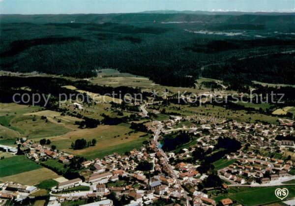 Saint-Laurent-en-Grandvaux Vue aérienne Collection La Franche Comt